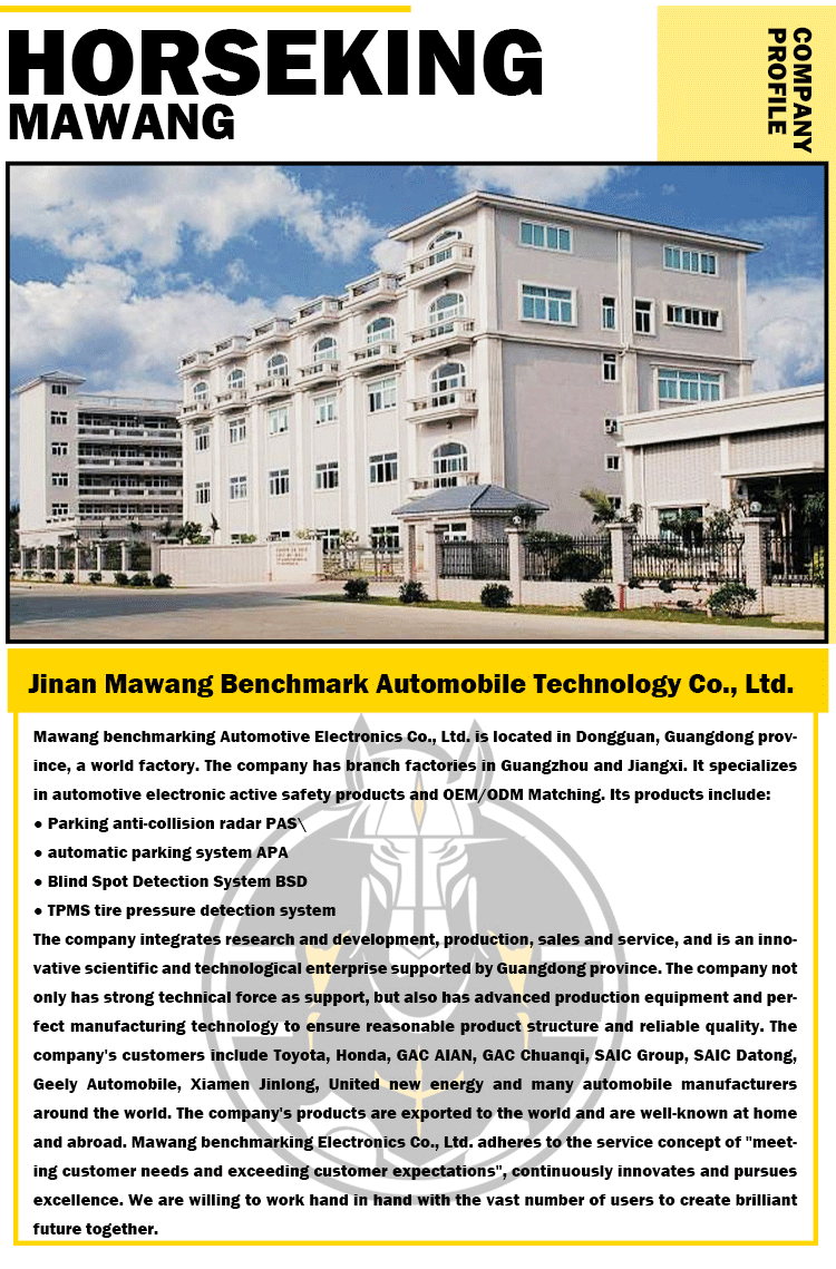 mawang horseking,pdc sensor,tpms sensor,camera 360,acc,bsd,